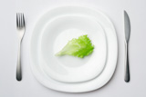 close-up,shot,of,place,setting,with,lettuce,leaf,2