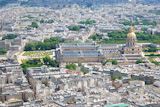 View at Invalides house and Notre dame France Paris