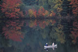 Canoeing+on+a+Lake+in+Autumn