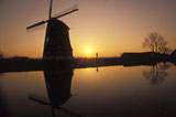 Sunset+and+Windmill