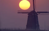 Sun+Setting+on+Windmill