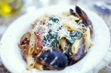 Plate+of+Pasta+with+Mussels