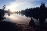 Sitting+by+a+Mountain+Lake+at+Sunset