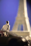 Toy+Man+Looking+at+Toy+Eiffel+Tower