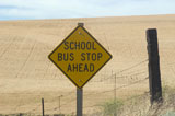 School+Bus+Stop+Ahead