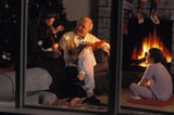 Grandpa+Reading+Christmas+Story+To+Grandsons