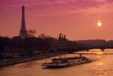 Eiffel+Tower+and+Sunset