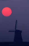 Windmill+and+Full+Moon