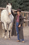 Woman+and+Horse+at+dude+ranch