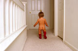 little+baby+walking+nude+in+corridor