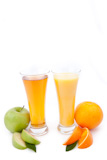 Orange,juice,splashing,in,a,glass