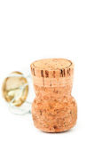 Close up of a cork