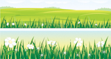 Vector+panoramas+with+sunny+summer+landscapes