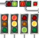 Traffic+lights+vector+illustration