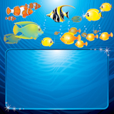 Sea+Life+scene+with+variety+tropical+Fishes+and+space+for+your+text+or+design