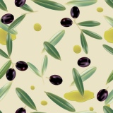 Realistic Olives Background