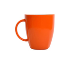 Orange+cup+on+a+white+background