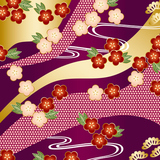 japanese background purple