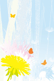 dandelion background