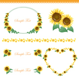 sunflower frame set
