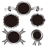 silver emblem set