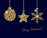 christmas ornament background