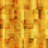 maple and fan background