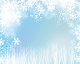 crystal and tree background