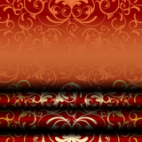drape background red
