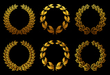 Set+of+laurel+wreaths+for+badge+or+label+design