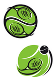Tennis+emblems+and+symbols+isolated+on+white+background+for+sports+design