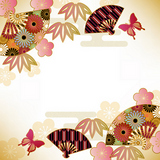 japanese motif background