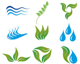 Ecology+and+botanic+icons+for+design+use