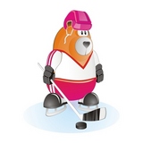 bear+hockey+player