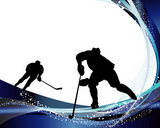 Hockey+player+silhouette