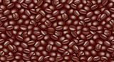 Coffee beans, Kilimanjaro coffee, Seamless pattern