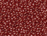 Red beans, Seamless pattern