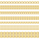 gold lace set