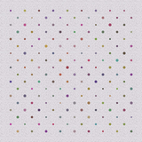 Abstract background with colorful dots.