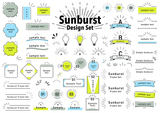 Sunburst Design Set ץʥСȸФե졼ॻå